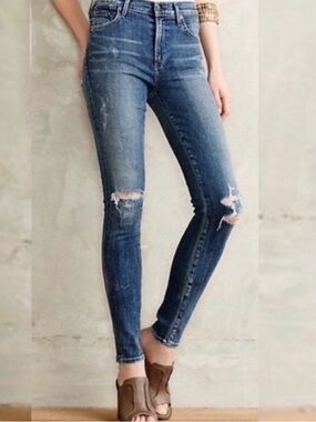 Citizens of Humanity Rocket High Rise Skinny Indie Jeans 25 Streetwear Casual